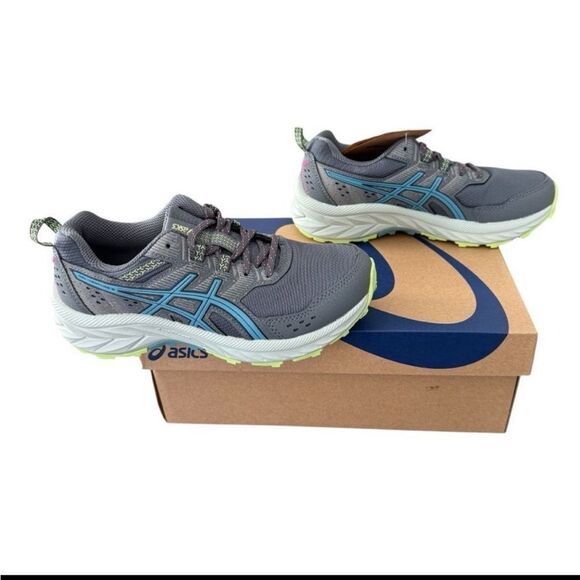 ASICS Gel Venture 9 Metropolis Gris Blue Trail Running Shoes Women’s 5.5 NWT - Picture 4 of 16